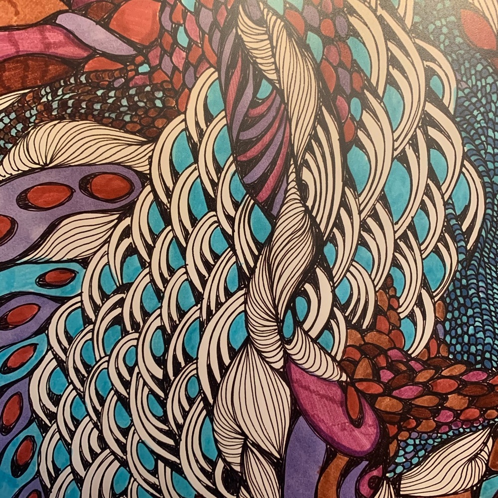 Thoughts- a print of my original painting.